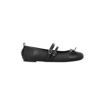 Balerini Mary-Jane de piele