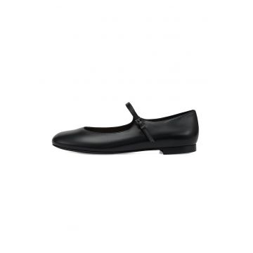 Balerini Mary Jane din piele