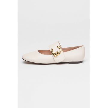 Balerini Mary Jane din piele C-Me