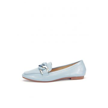 Mocasini albastru pal Gloria M2 10337
