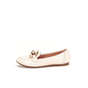 Mocasini bej Emilia M2 10367