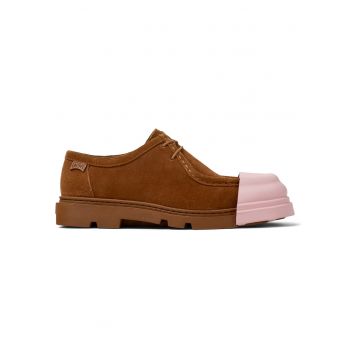 Pantofi boat de piele intoarsa Junction 20651