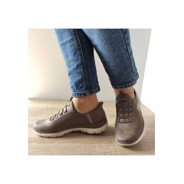 Pantofi Casual Dama  150254 Brn - Brown - 37.5