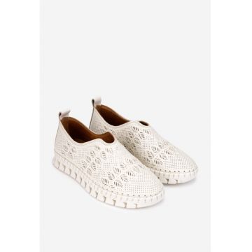 Pantofi dama bej clasici
