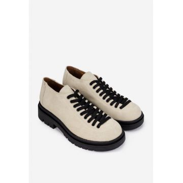Pantofi dama bej eleganti