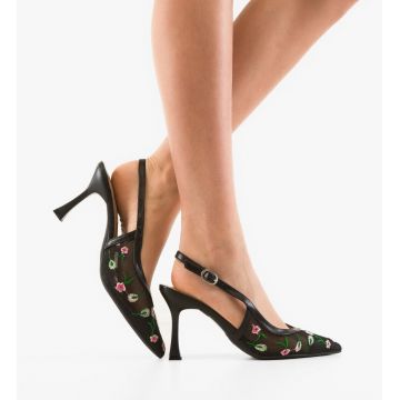 Pantofi dama Horn Negri
