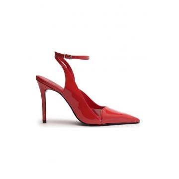 Pantofi din piele cu toc stiletto Bari