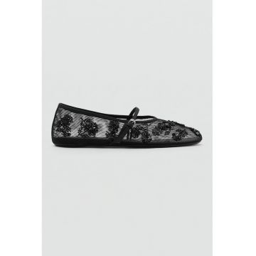 Pantofi Mary Jane de plasa