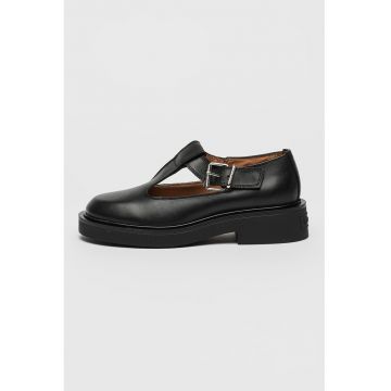 Pantofi Mary Jane din piele