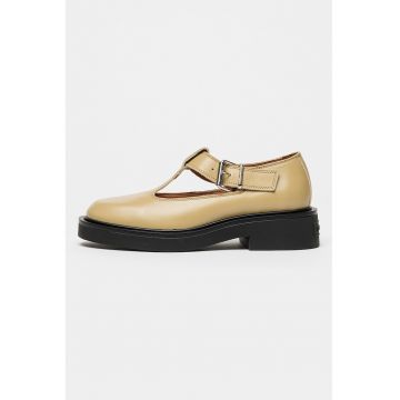 Pantofi Mary Jane din piele