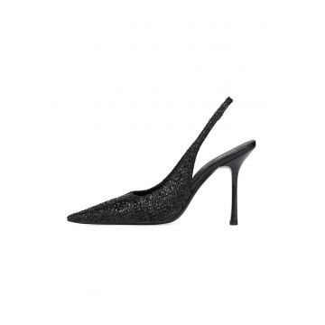Pantofi slingback cu toc stiletto