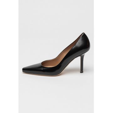 Pantofi stiletto de piele cu varf ascutit Charlize