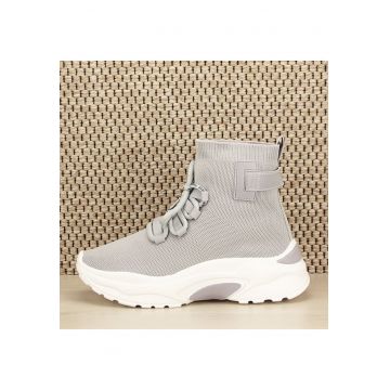 Sneakers gri Sara M3 10279