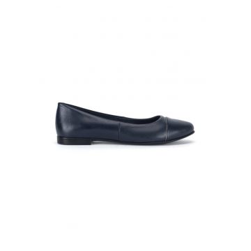 Balerini dama -  590559 - Piele naturala - Bleumarin -