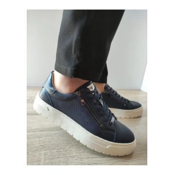 Pantofi Casual Barbati  Y195 Bleumarin - Bleumarin -