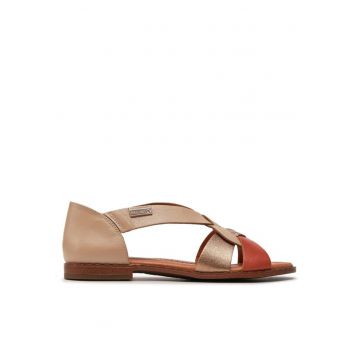 Pantofi dama  303680695 - Piele naturala - Bej