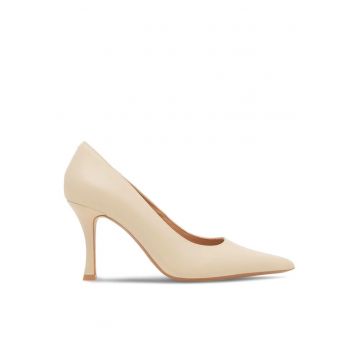 Pantofi dama -  590558829910336 - Piele naturala - Bej