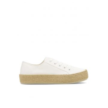 Pantofi dama -  590558835033040 - Textil - Alb