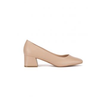 Pantofi dama -  590559 - Sintetic - Bej -