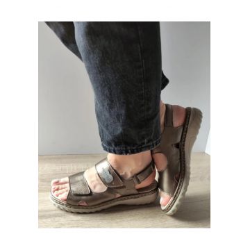 Sandale Casual Dama  60462-90 Bronze - Bronze -