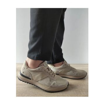 Pantofi Casual Barbati  660005B 14-Z Bej - Bej -