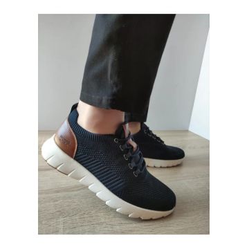 Pantofi Casual Barbati  Y238 Bleumarin - Bleumarin -