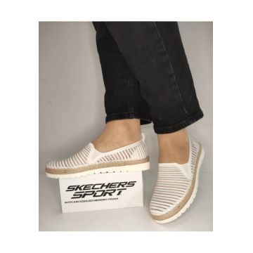 Pantofi Casual Dama  113980 Wmlt - Alb -
