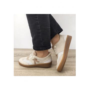 Pantofi Casual Dama  M5551-62 Bej - Bej -