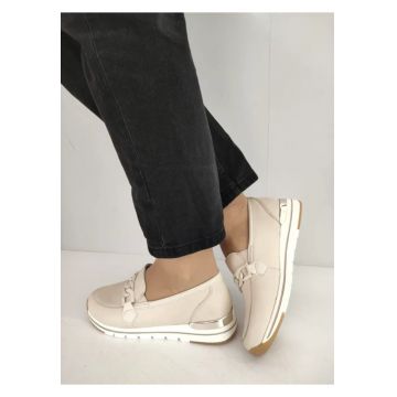 Pantofi Casual Dama  R6711-60 Bej - Bej -