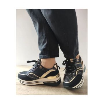 Pantofi Casual Dama  Wsc250125-1 - Negru -