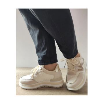 Pantofi Casual Dama  Wsc250519-7 Bej - Bej -