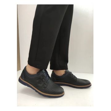 Pantofi Perforati Barbati  407 Bleumarin - Bleumarin -