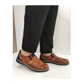 Pantofi Perforati Barbati  777 Maro - Maro -