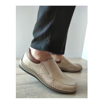 Pantofi Casual Barbati  05293-60 Bej - Bej -