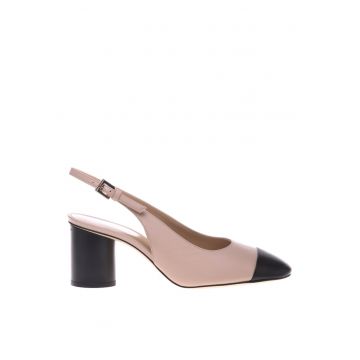 Pantofi de piele cu toc