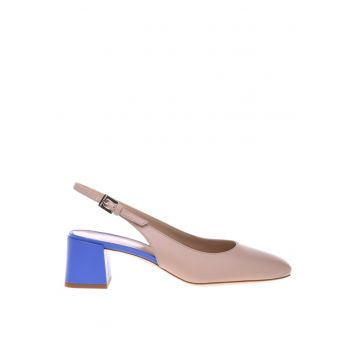 Pantofi de piele cu toc