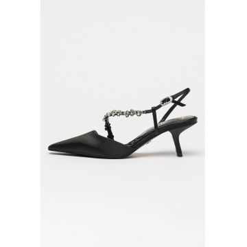 Pantofi slingback cu varf ascutit Bonnie