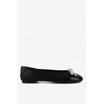 Balerini  5903419785238 - Piele naturala - Negru