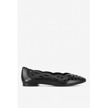 Balerini  5903698595696 - Piele naturala - Negru