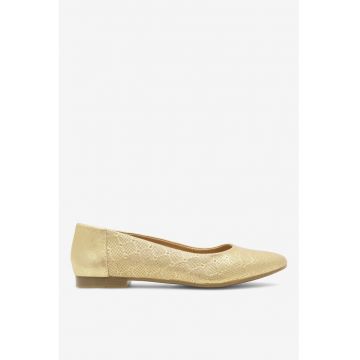 Balerini  5905588370475 - Piele naturala - 36 EU - Auriu