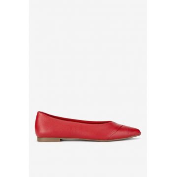 Balerini  5905588760924 - Piele naturala - Rosu