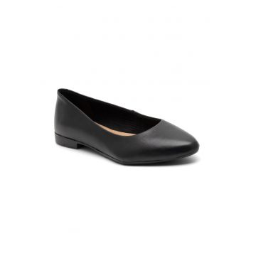 Balerini dama -  316305 - Piele naturala - Negru