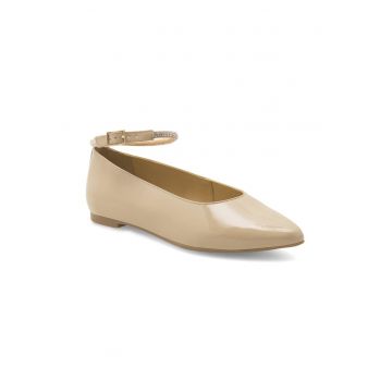 Balerini dama -  432067 - Piele lacuita - Bej
