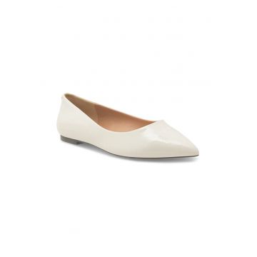 Balerini dama -  478607 - Piele ecologica - Alb