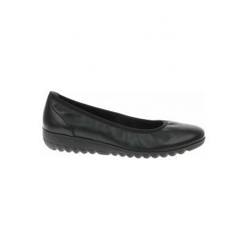 Balerini dama -  9-22161-20 - piele naturala - negru