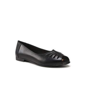 Balerini dama -  Piele - Negru