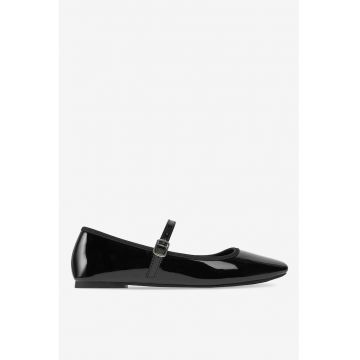 Balerini  Material Sintetic - Culoare Negru
