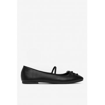 Balerini  Negru - Material Sintetic