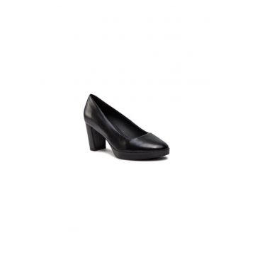 Pantofi dama  303467418 - Piele naturala - Negru