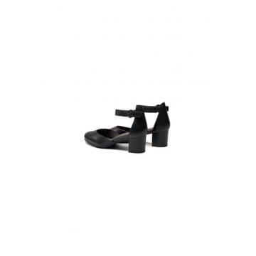 Pantofi dama  303751142 - Piele naturala - Negru